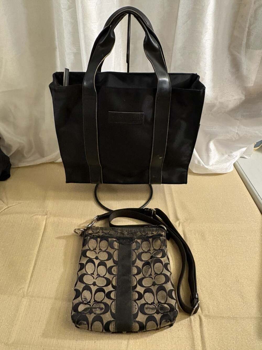Coach Crossbody Bag Black & Kenneth Cole tote